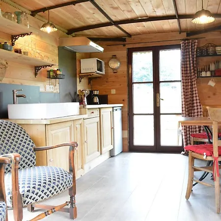 度假居 Cozy Mobile In Vresse Sur Semois With Terrace